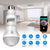 Suntex V380 V16 CCTV Camera Wifi Connect to Smartphone Night Vision hidden Bulb dock