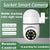 Suntex V380 Pro Z1 CCTV Bulb Camera 1080P Smart Security IP Cam 360 Degree